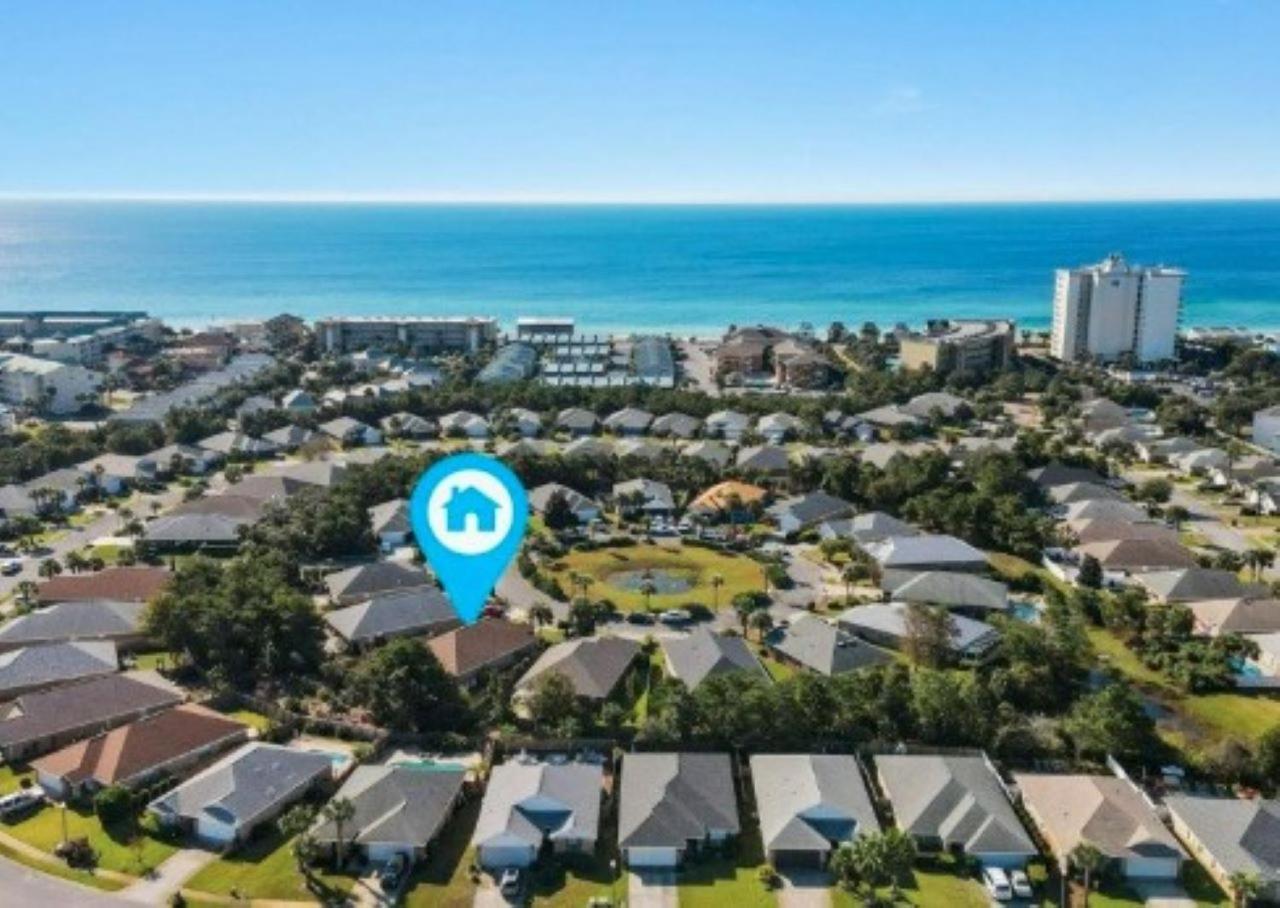 Beautiful Pet Friendly Home! Tropical Pool, Optional Golf Cart & Pool Heat, Minutes To Beach Destin Exterior foto